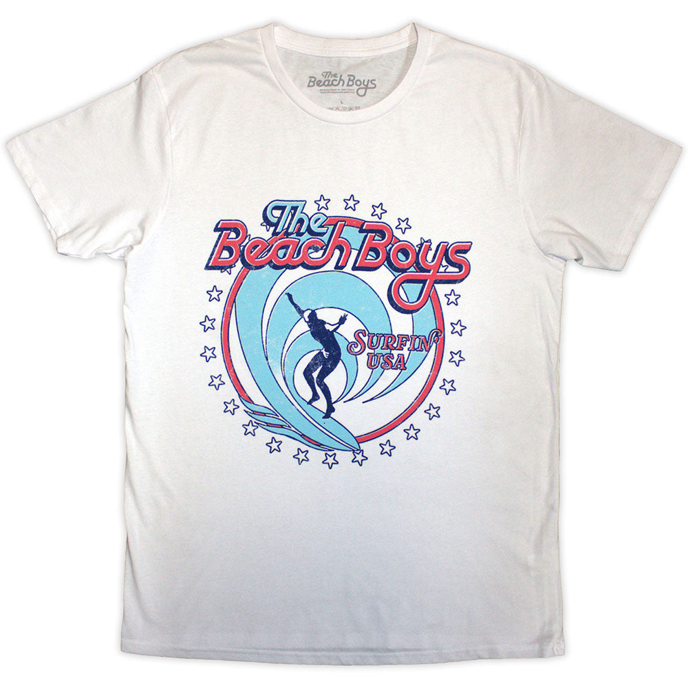 Beach Boys Surfin' Usa Circle T-shirt Front