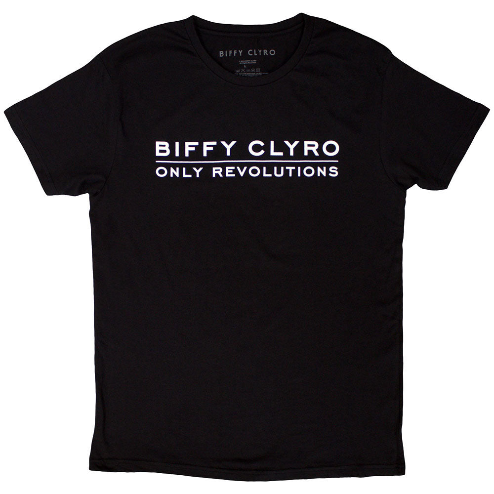 Biffy Clyro Only Revolutions T-shirt Front