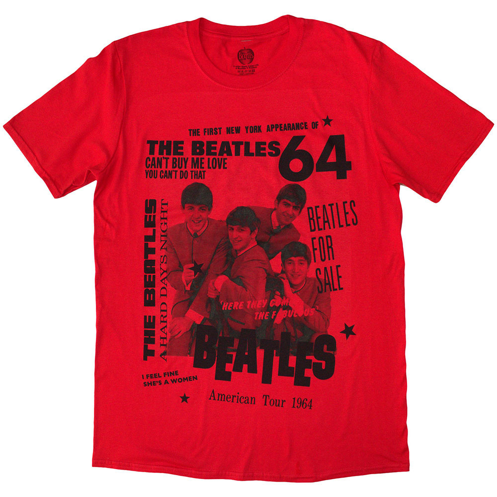 Beatles 1964 T-shirt Front