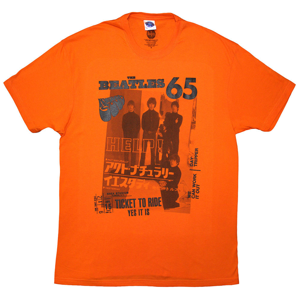 Beatles 1965 T-shirt Front