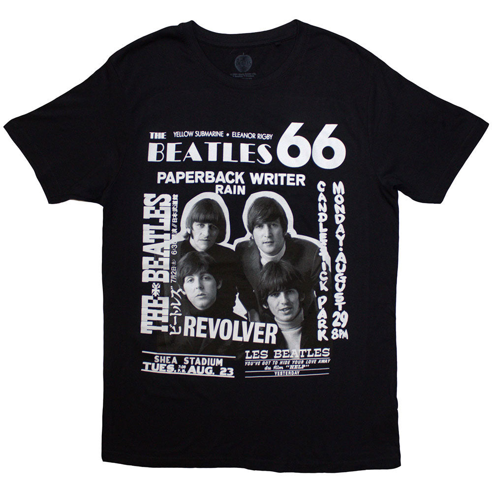 Beatles 1966 T-shirt Front