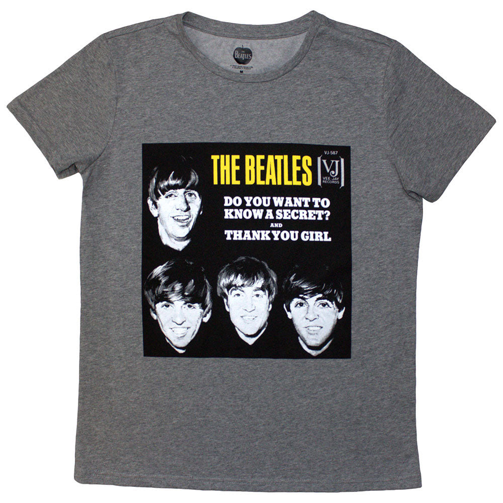 Beatles Vj Secret Sleeve T-shirt Front