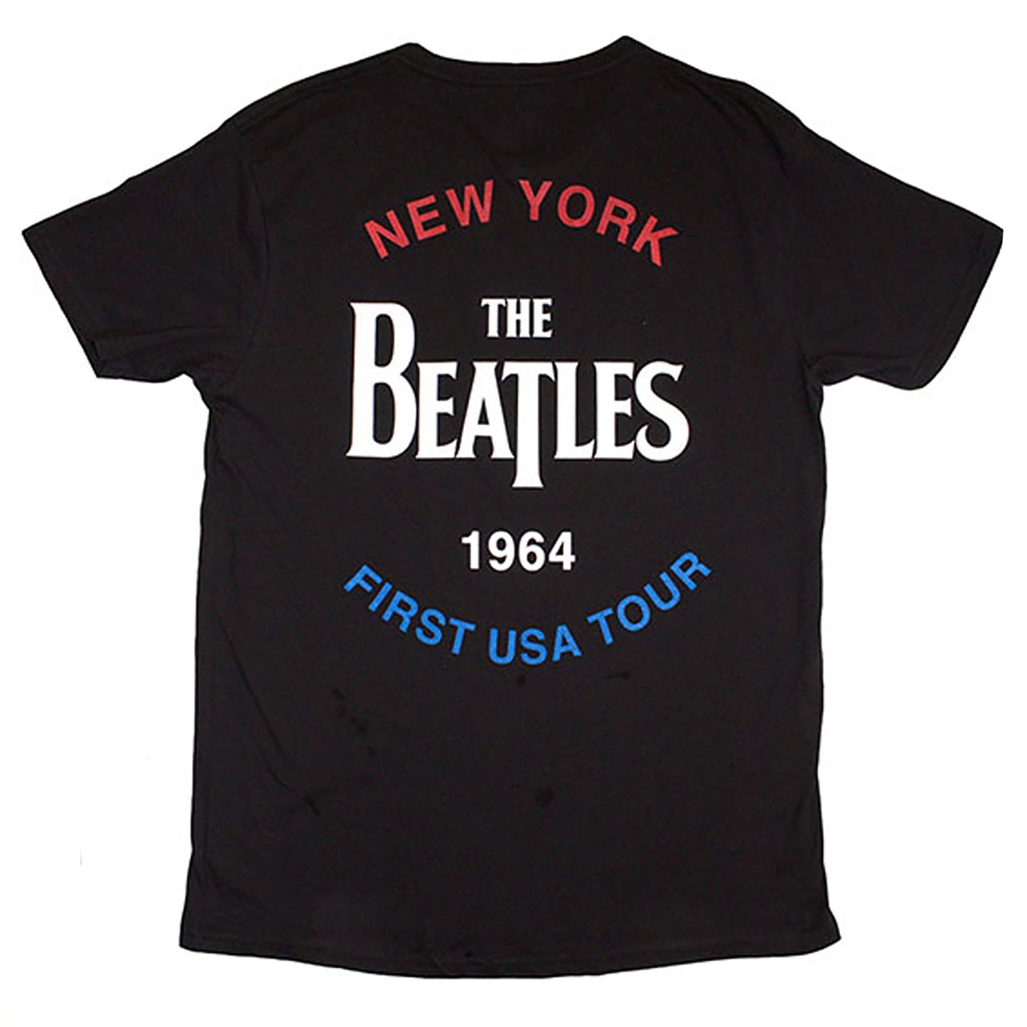 Beatles New York 1964 T-shirt Back