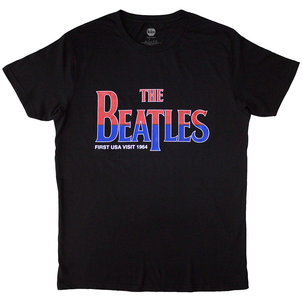 Beatles First Usa Visit T-shirt Front