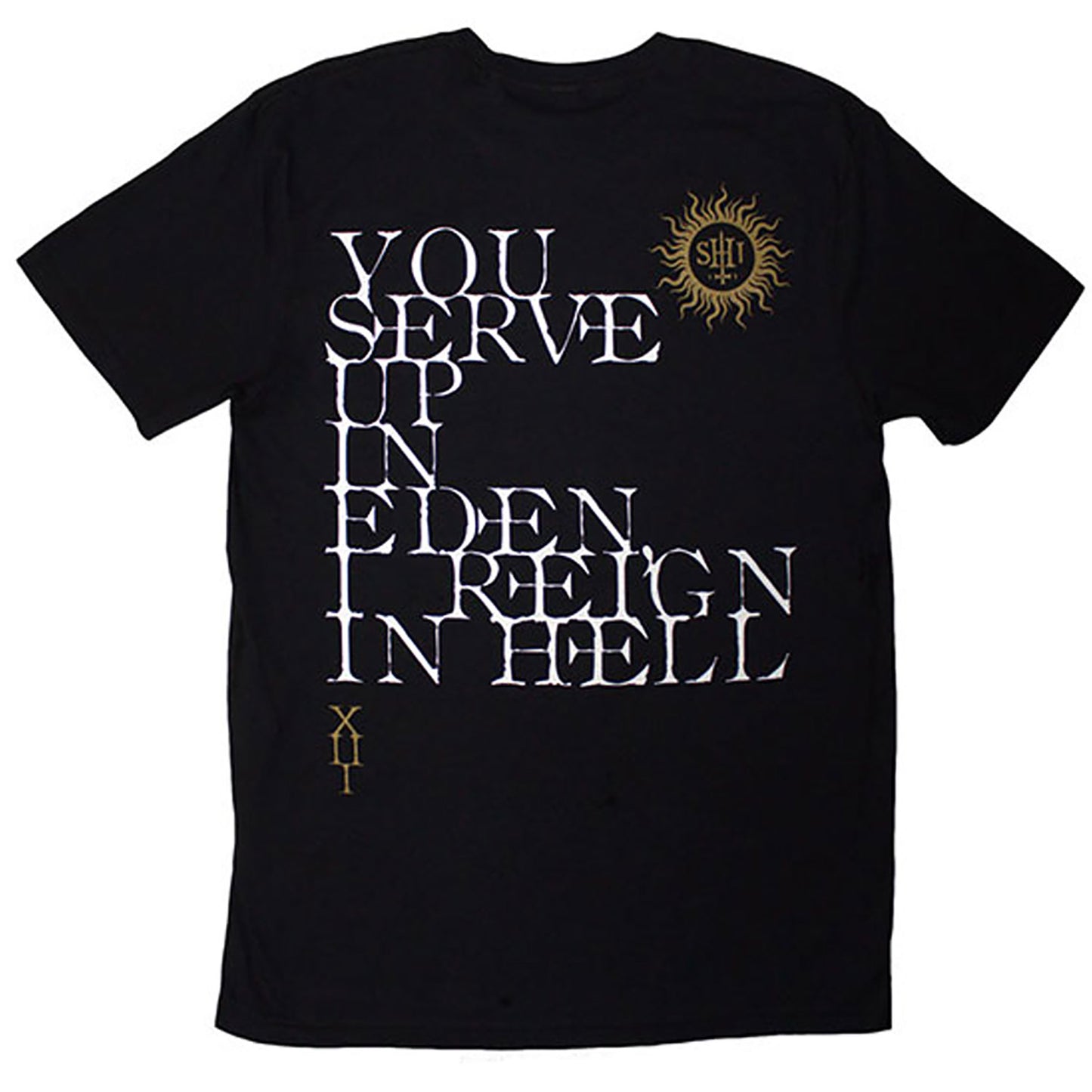Behemoth The Shit Ov God Reign In Hell T-shirt Back