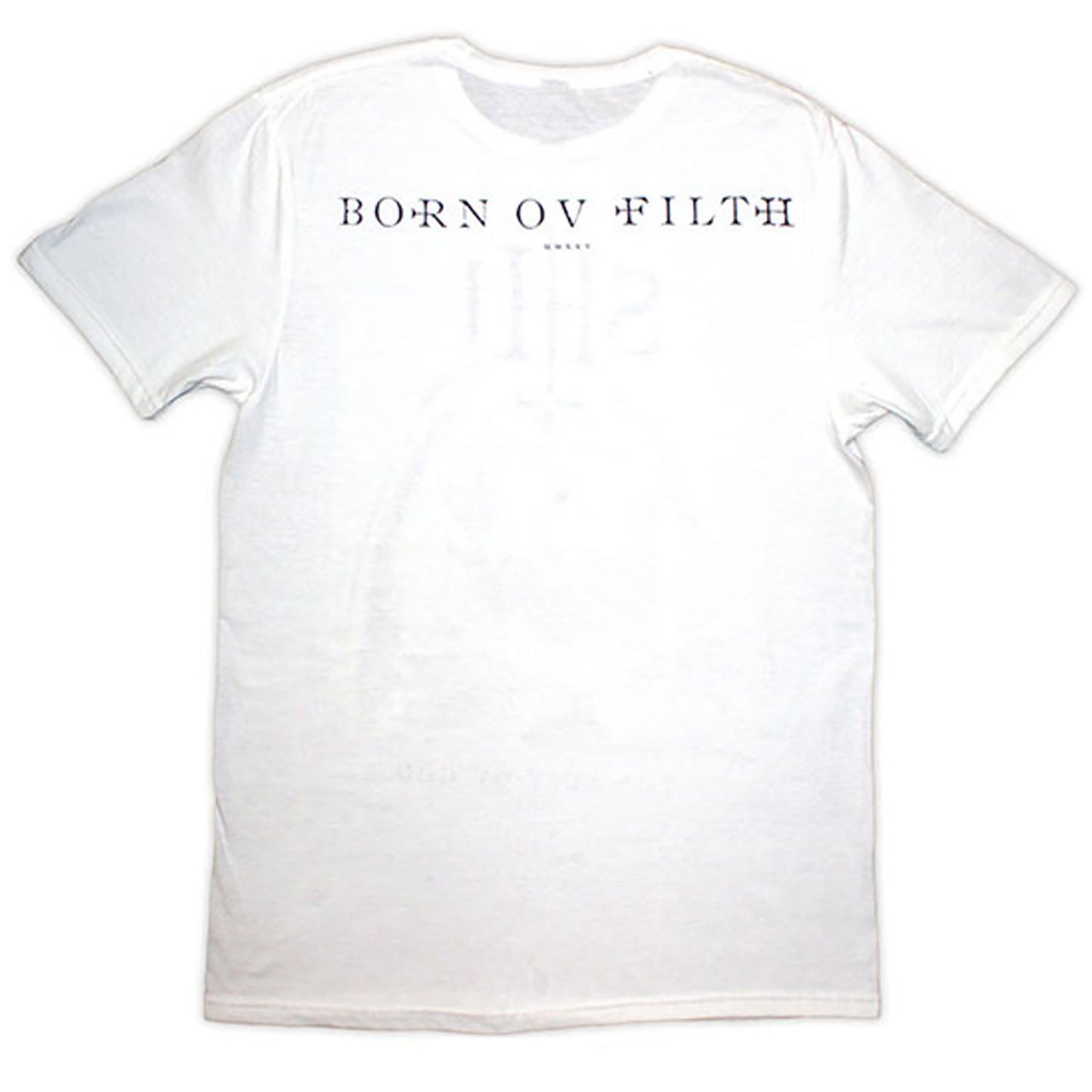Behemoth The Shit Ov God Sepia Parchment T-shirt Back