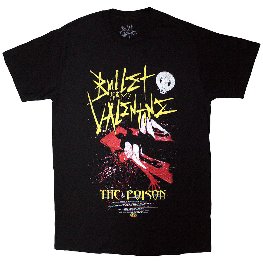 Bullet For My Valentine The Poison Cover T-shirt Front