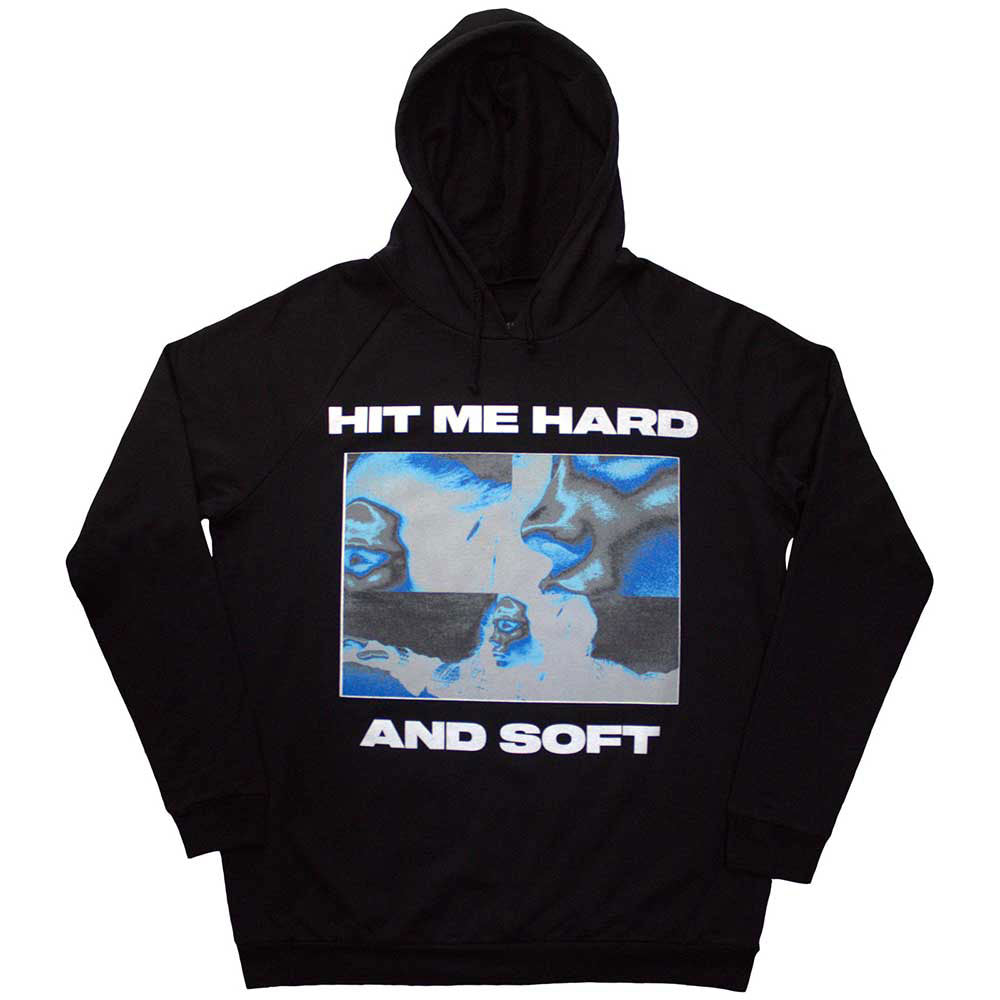 Billie Eilish Hit Me Hard And Soft Negative Hooded Sweatshirt Front