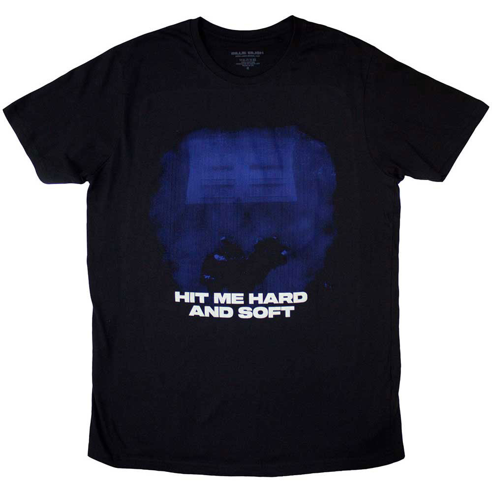 Hit Me Hard And Soft Blue Lines T-shirt