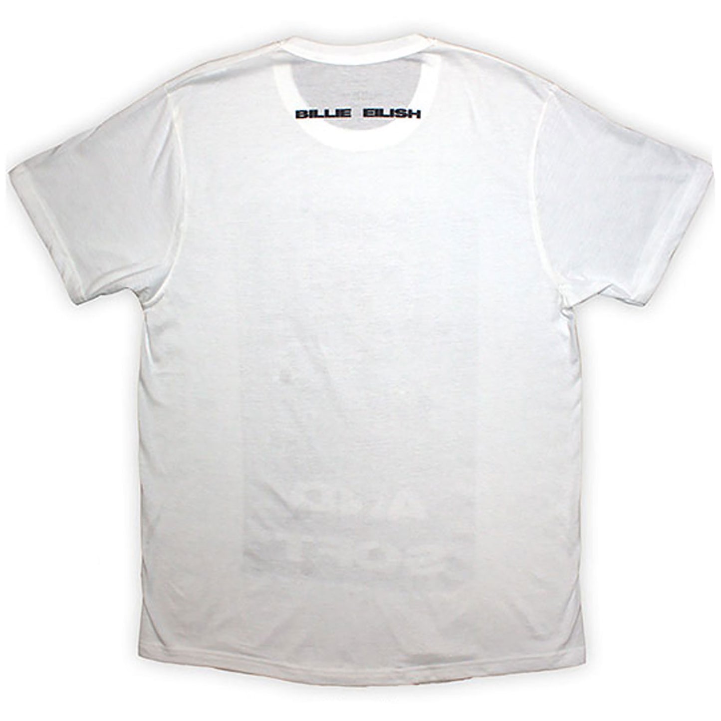 Billie Eilish Hit Me Hard And Soft Falling T-shirt Back