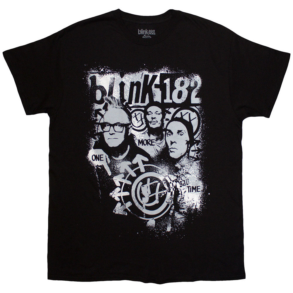 Blink 182 One More Time Spray Paint T-shirt Front