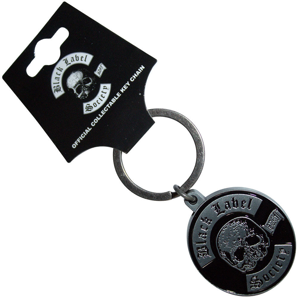 Black Label Society Sdmf 2 Metal Key Chain Front