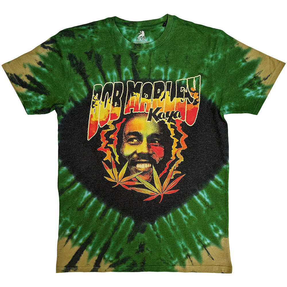 Bob Marley Kaya Smoke T-shirt Front
