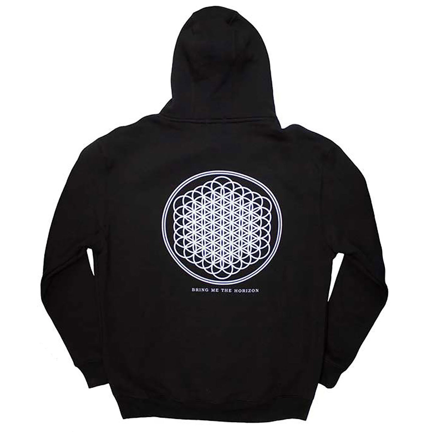 Bring Me The Horizon Flower Of Life Hooded Sweatshirt Back