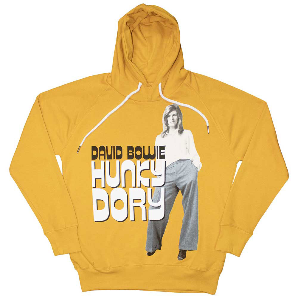 David Bowie Hunky Dory 2 Hooded Sweatshirt Front