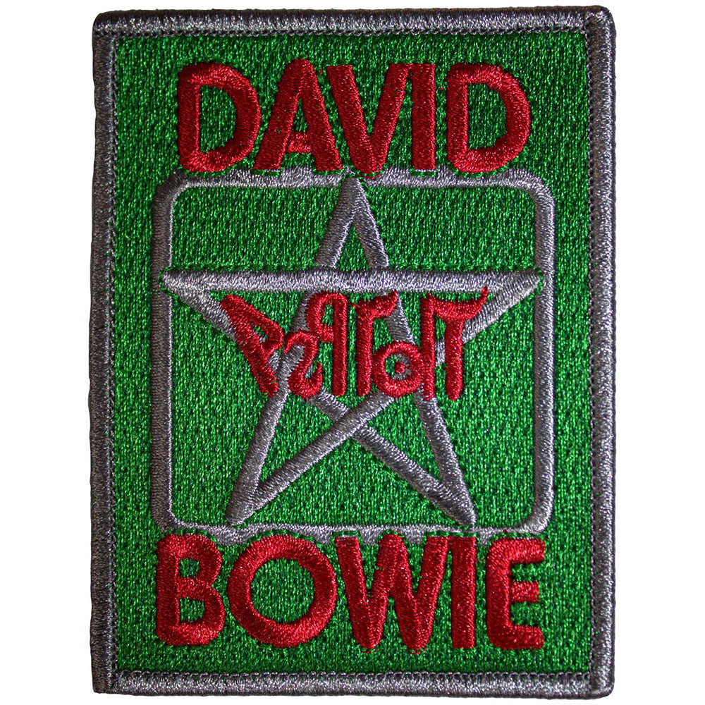 David Bowie Back Stage Pass Woven Patch Front