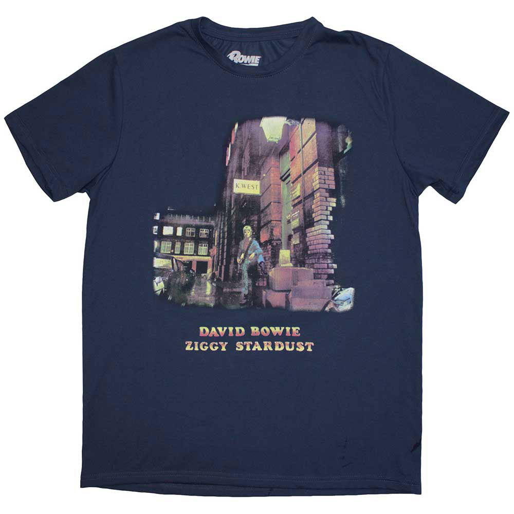 David Bowie Ziggy Stardust T-shirt Front
