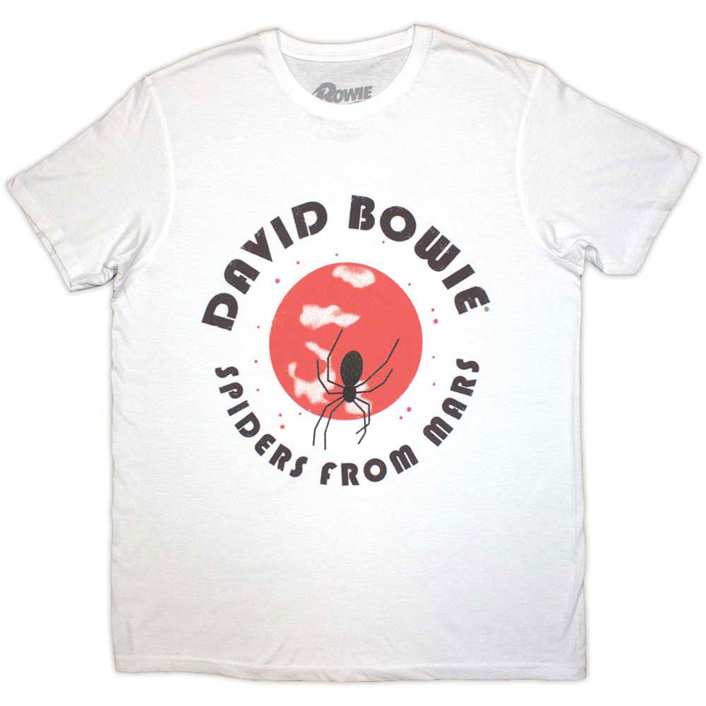 David Bowie Spiders From Mars T-shirt Front