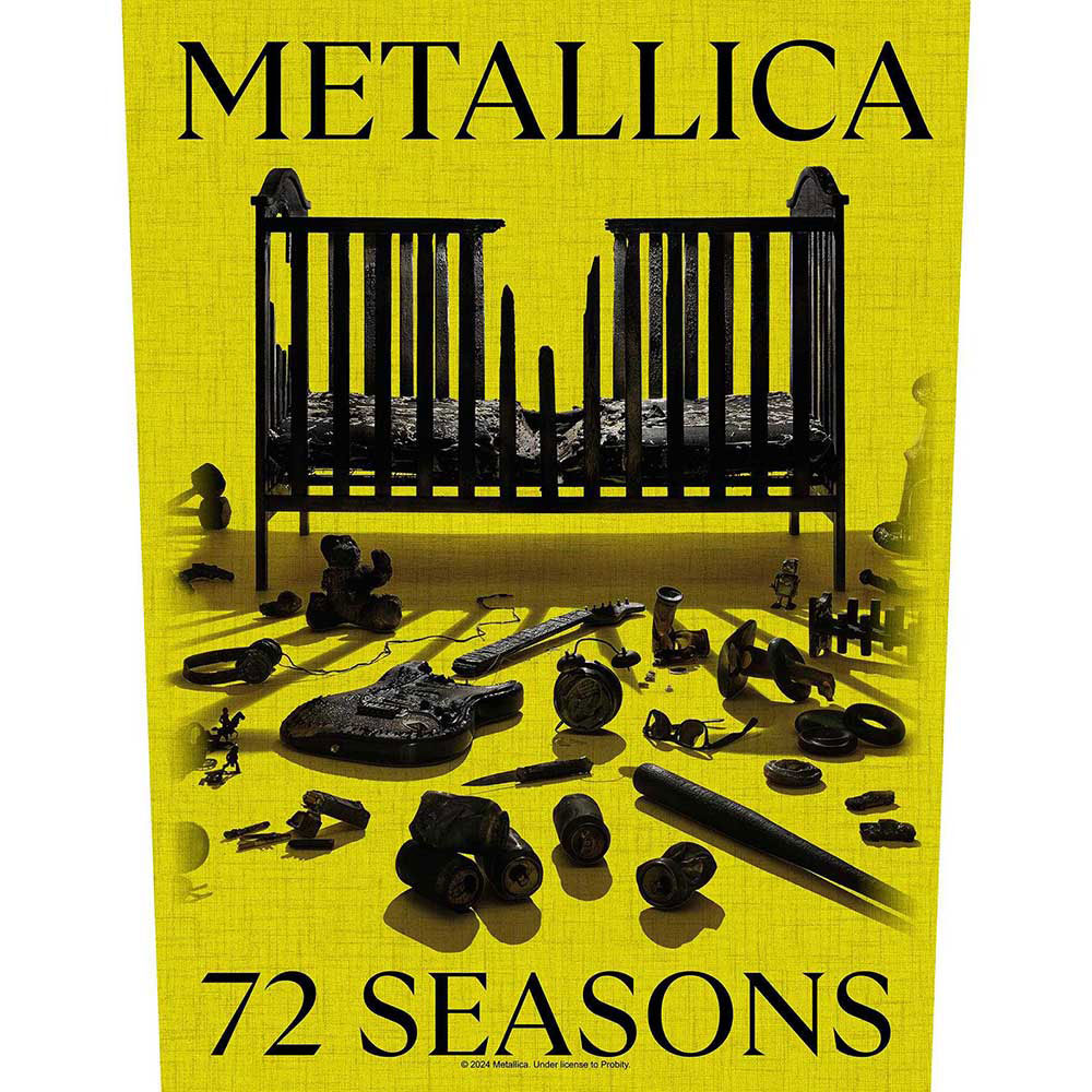 Metallica 72 Seasons Crib Back Patch Front