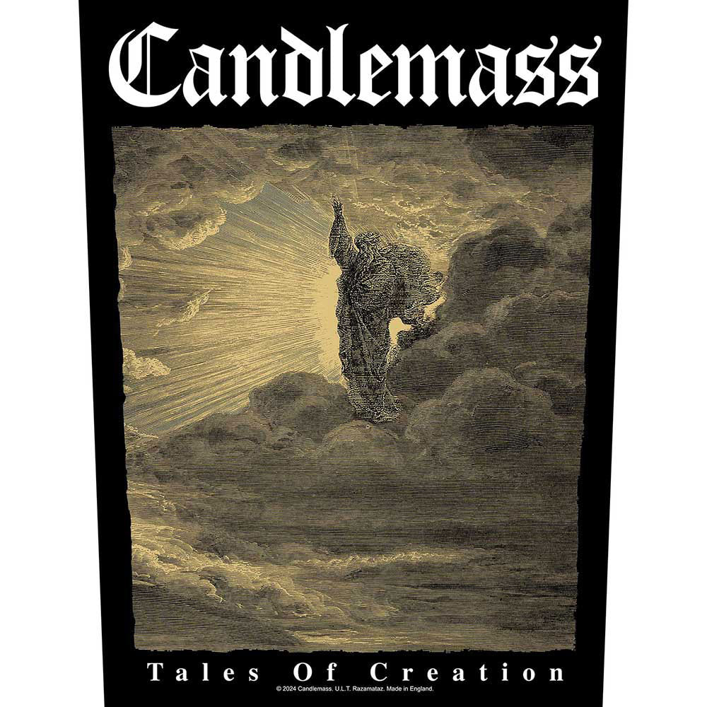 Candlemass Tales Of Creation Back Patch Front