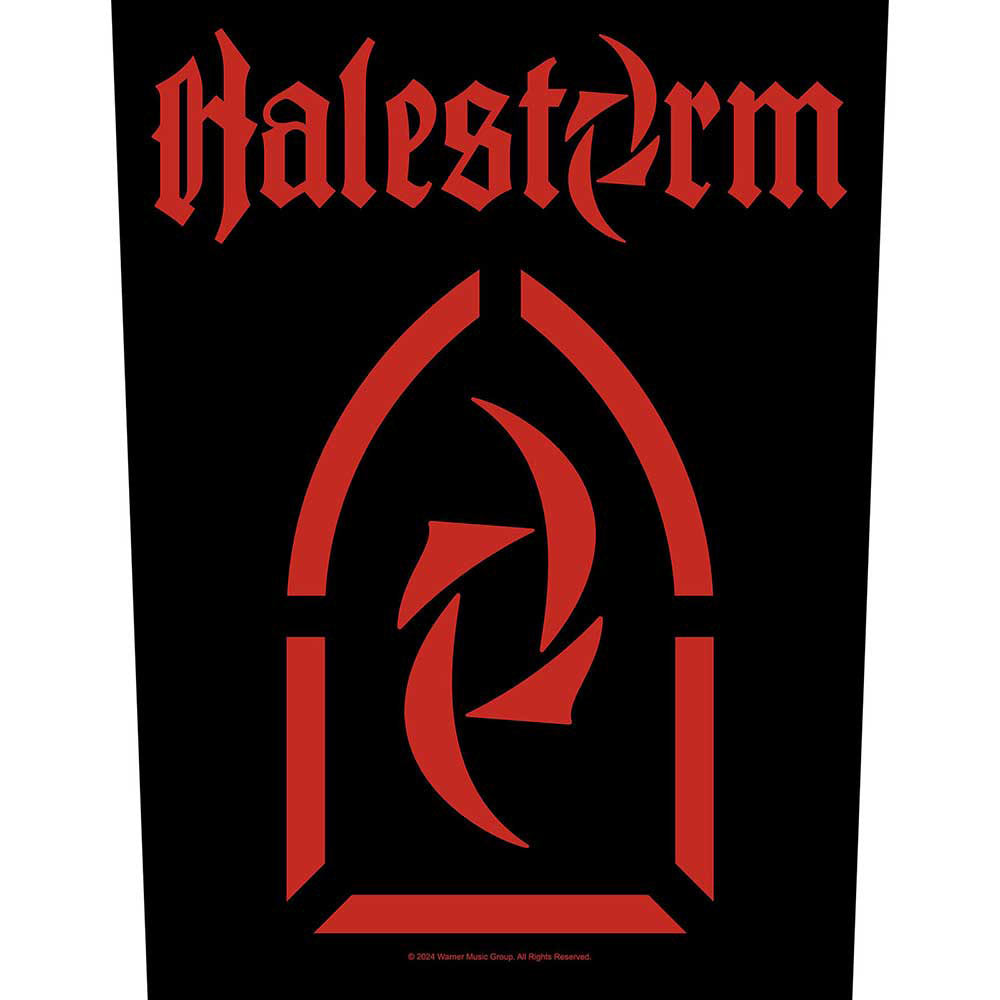 Halestorm Logo Back Patch Front