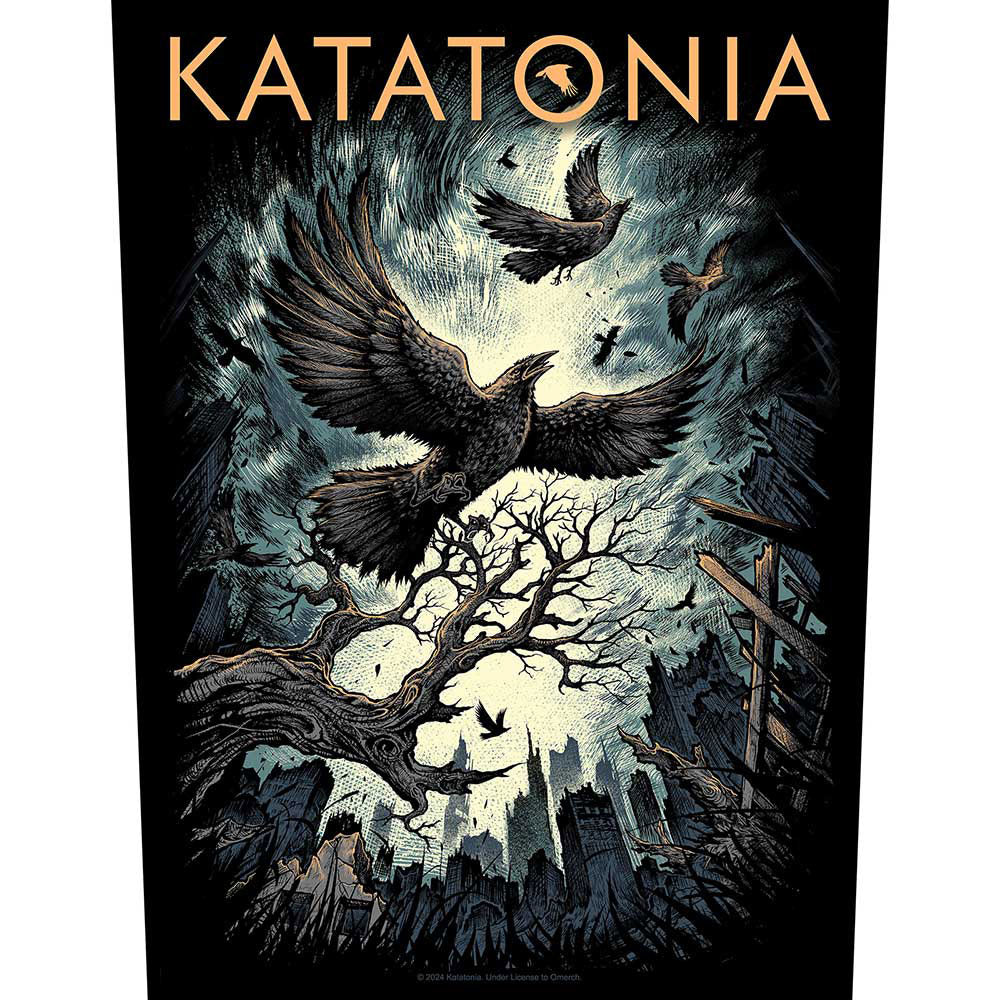 Katatonia Uncover The Skies Back Patch Front