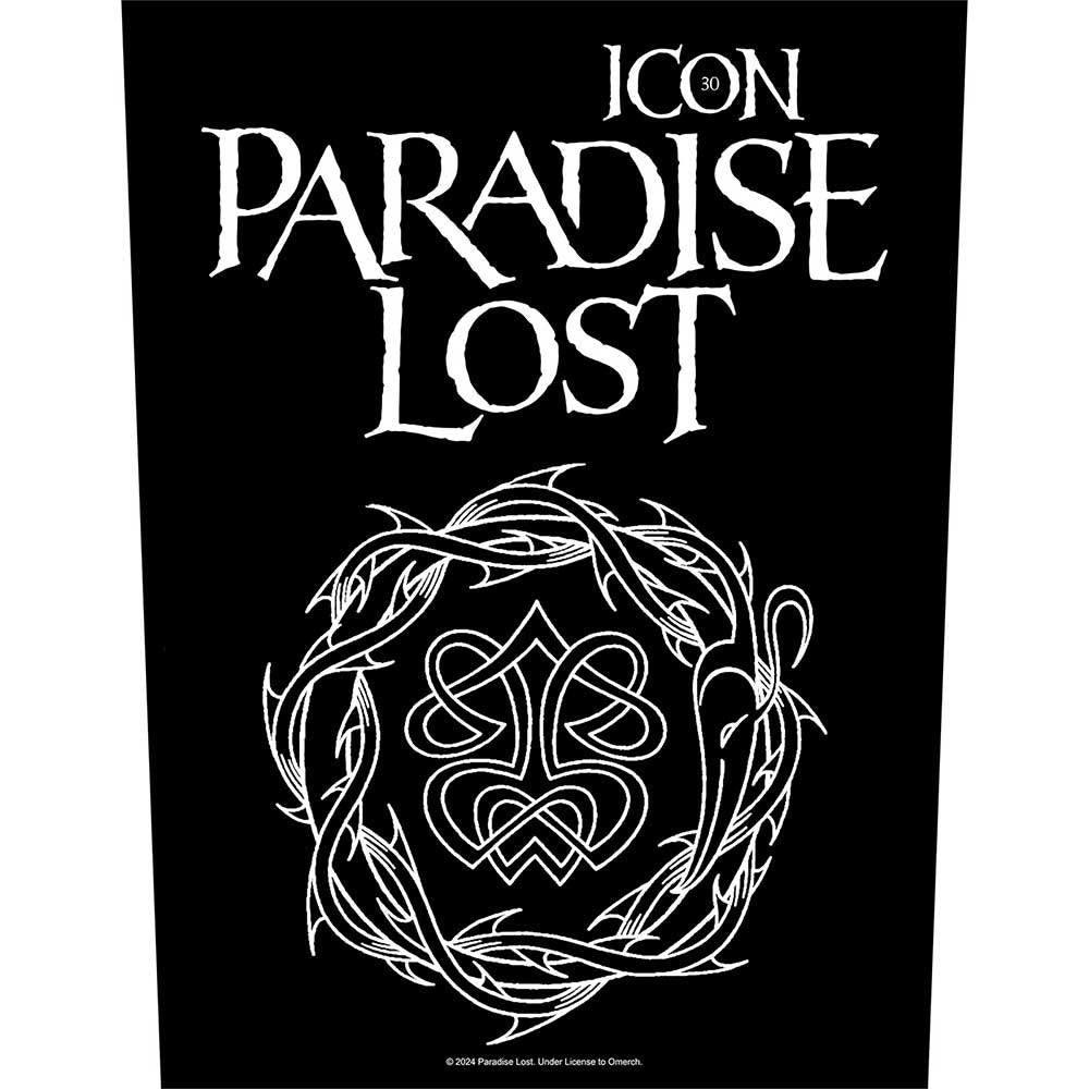 Paradise Lost Icon 30 Back Patch Front