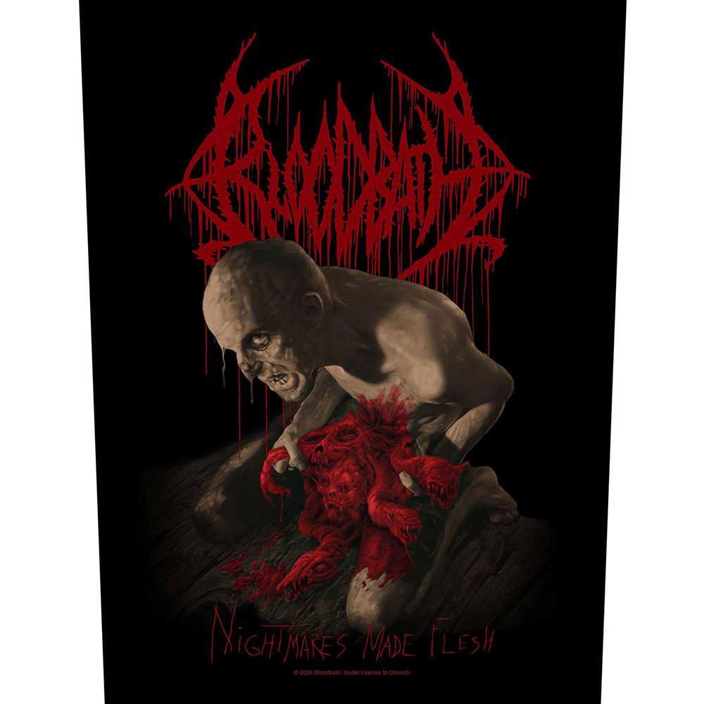 Bloodbath Nightmares Made Flesh Back Patch Front