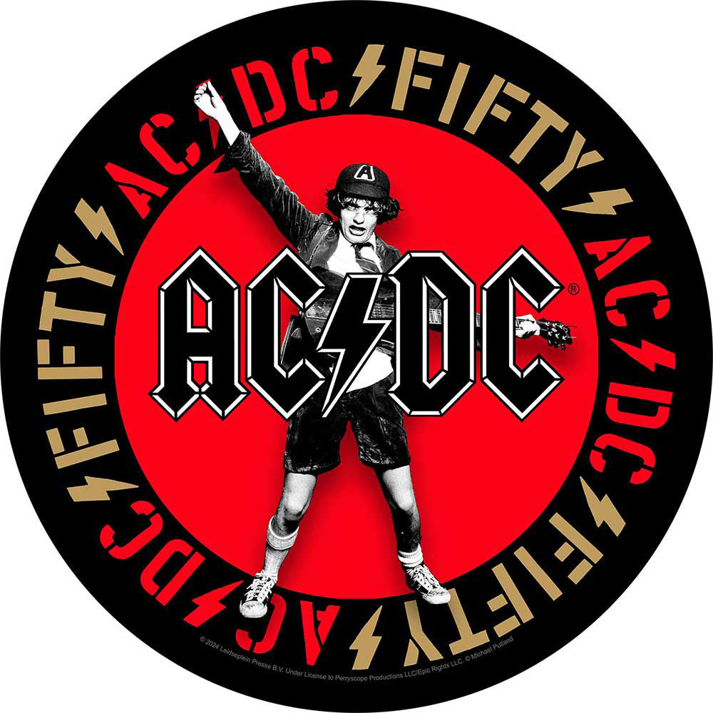 AC/DC Angus Emblem Back Patch Front