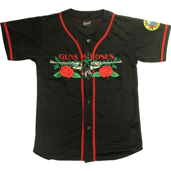 Roses And Pistols Bball Jersey Authentic Baseball Jersey