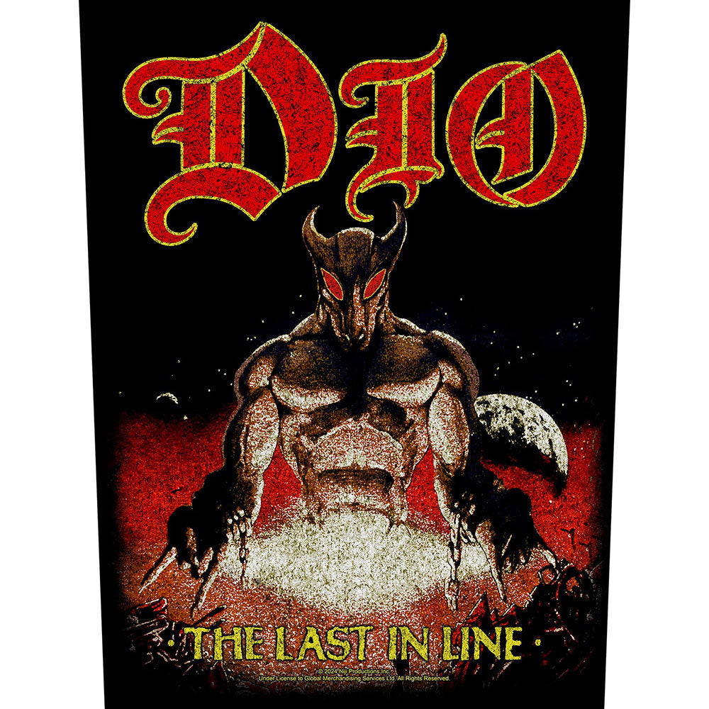 Dio Last In Line Back Patch Front