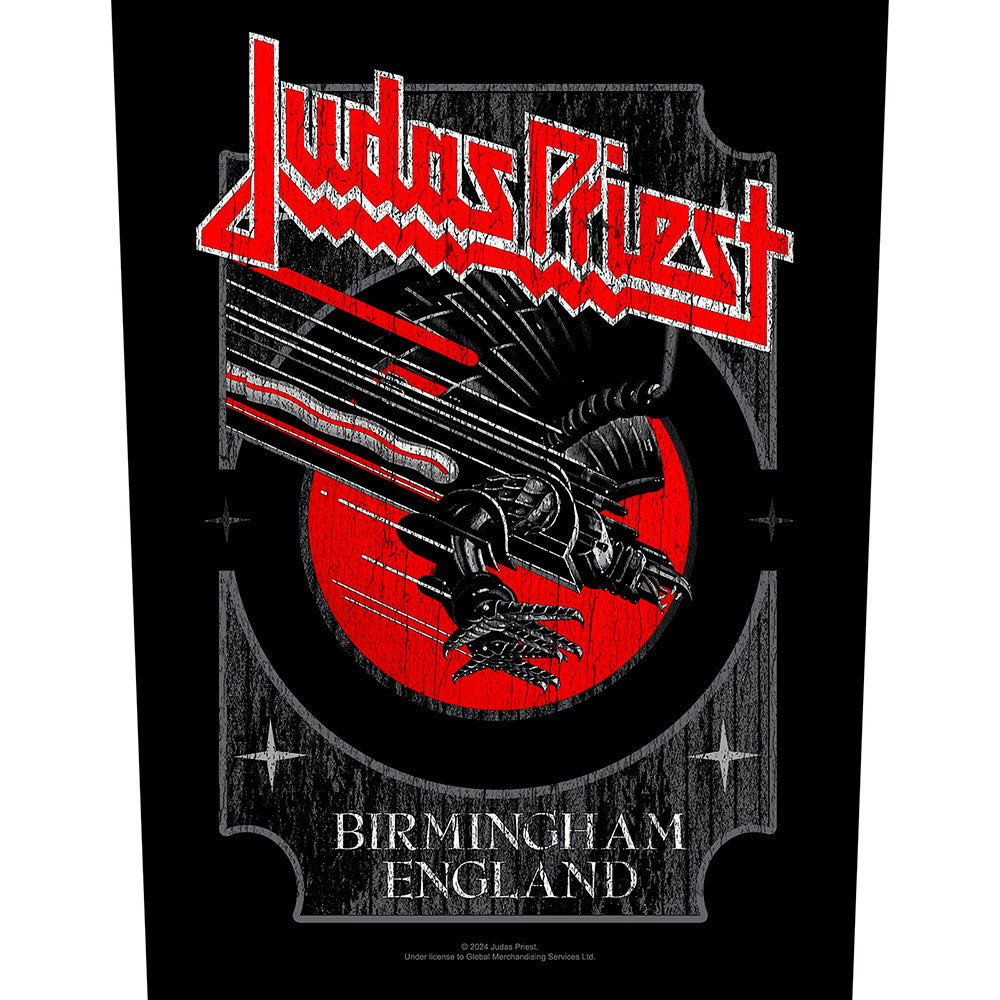 Judas Priest Birmingham Back Patch Front