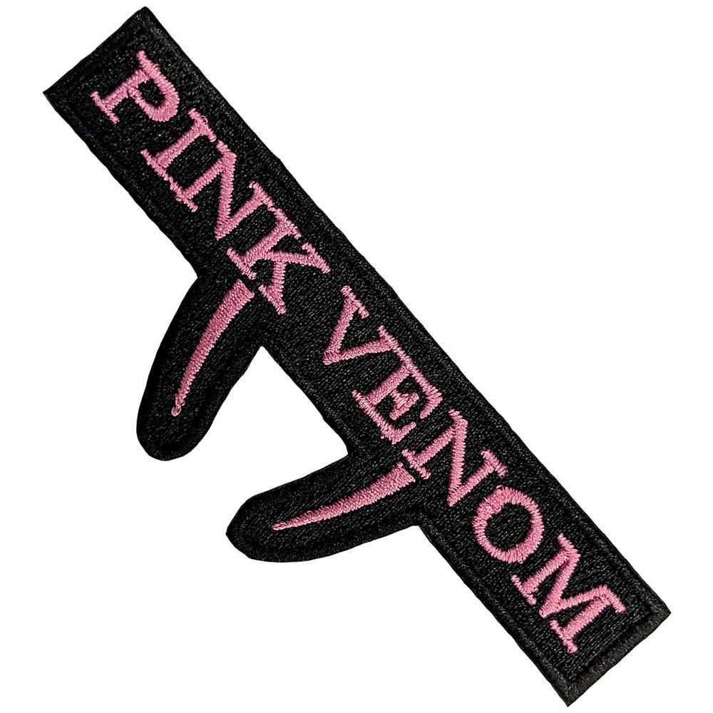 BlackPink Pink Venom Woven Patch Front