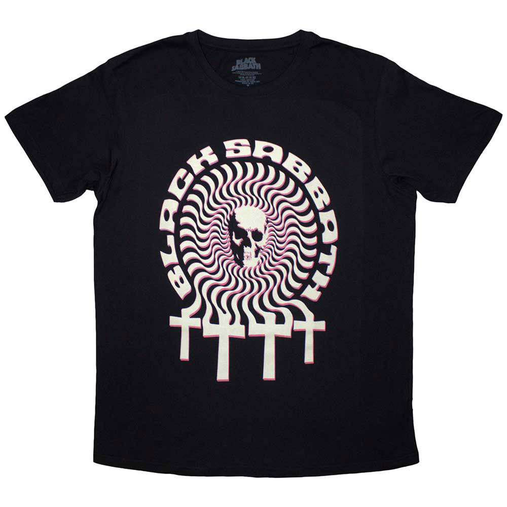 Black Sabbath Hypnotic Skull T-shirt Front