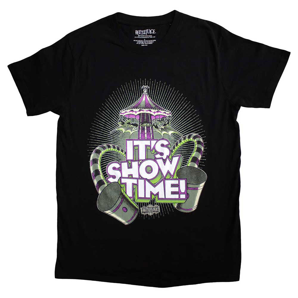 Beetlejuice It's Showtime Carousel T-shirt Front