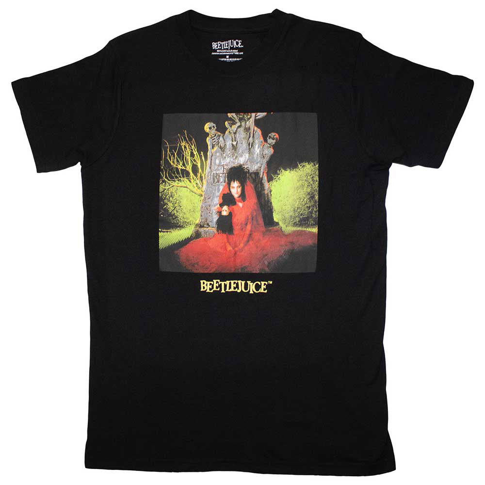 Beetlejuice Lydia Grave T-shirt Front