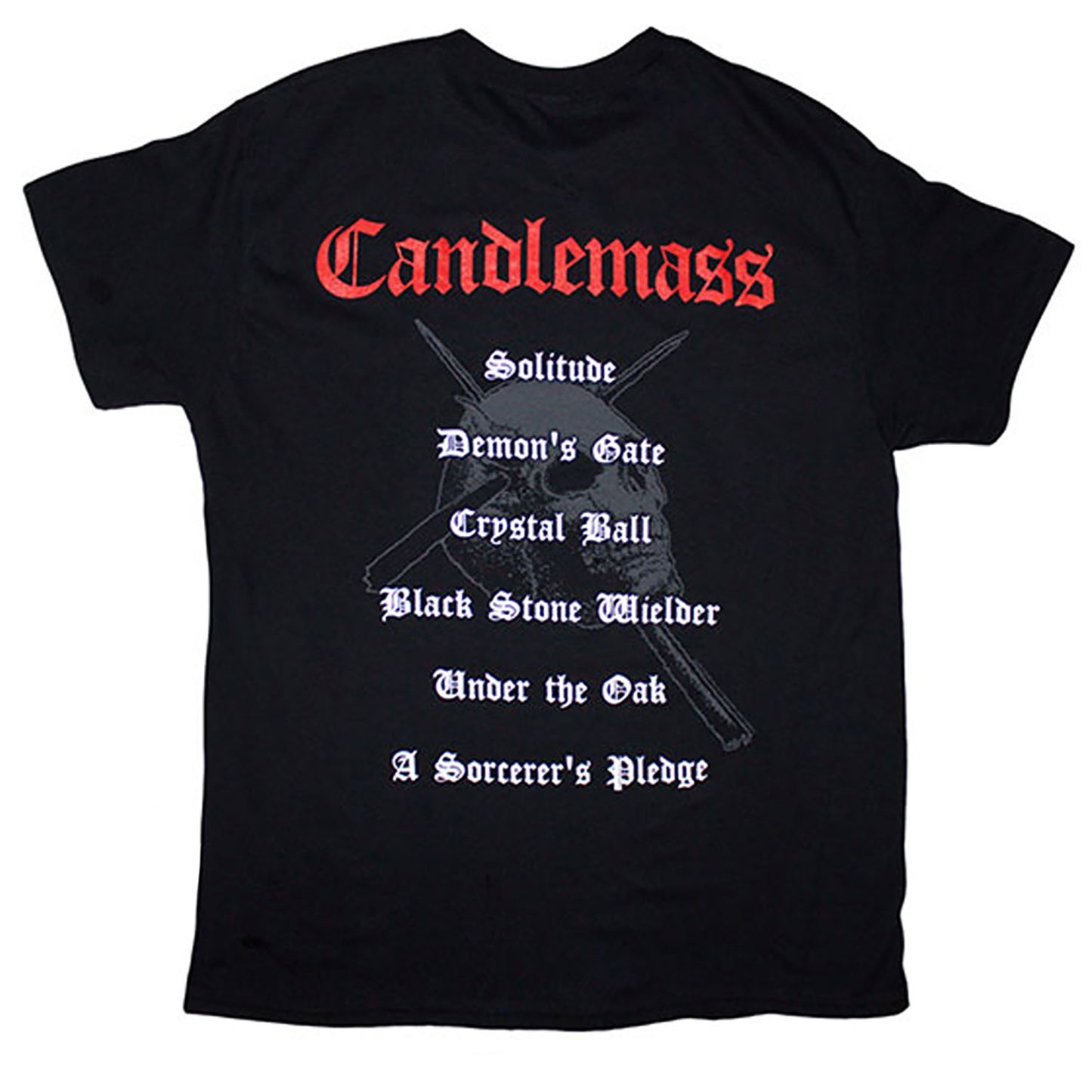 Candlemass Epicus Doomicus Metallicus T-shirt Back