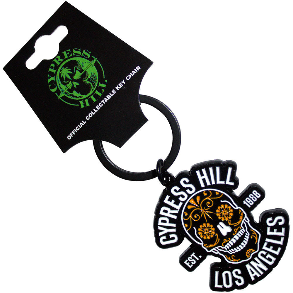Cypress Hill Los Angeles 1988 Metal Key Chain Front