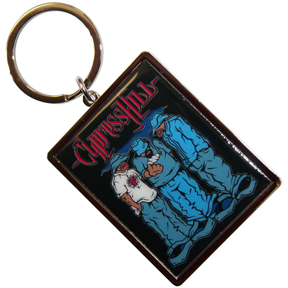 Cypress Hill Blunted Metal Key Chain Front