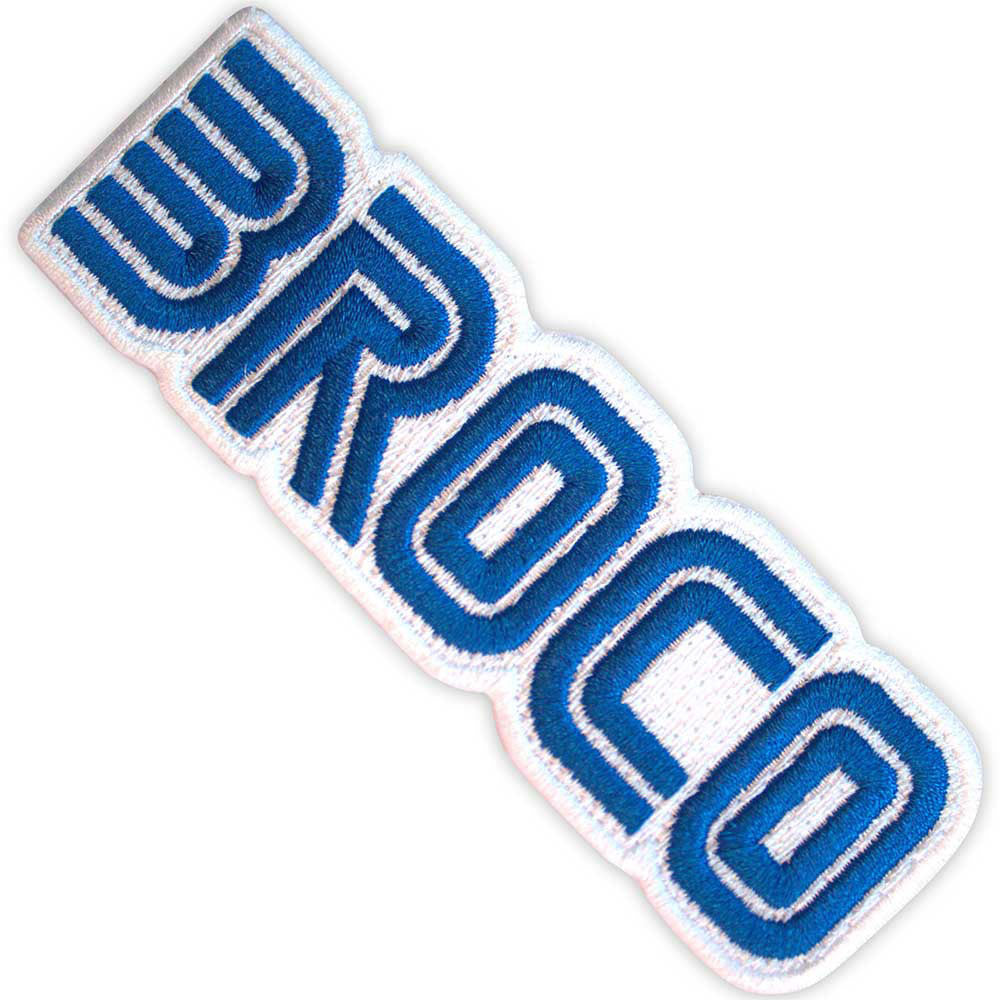 Don Broco Blue Logo Woven Patch Front