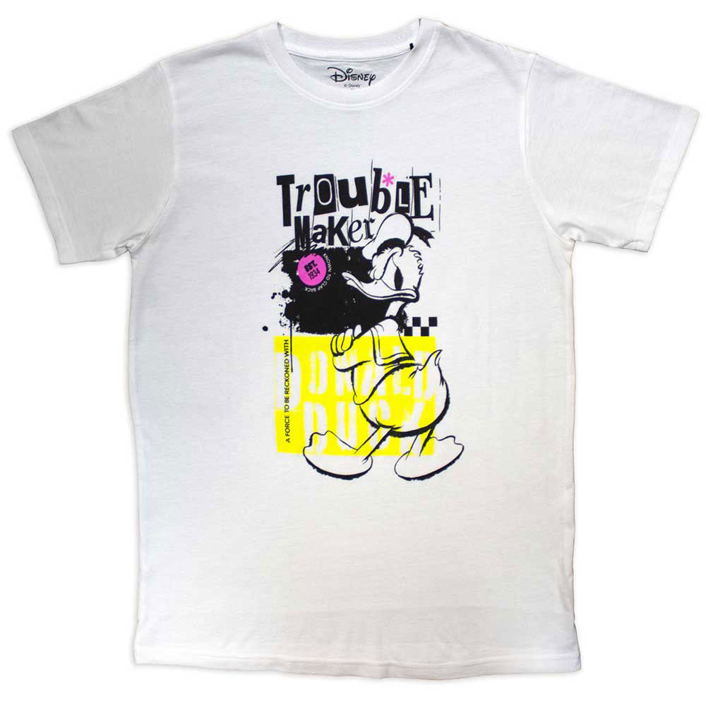 Disney Donald Duck Trouble Maker T-shirt Front