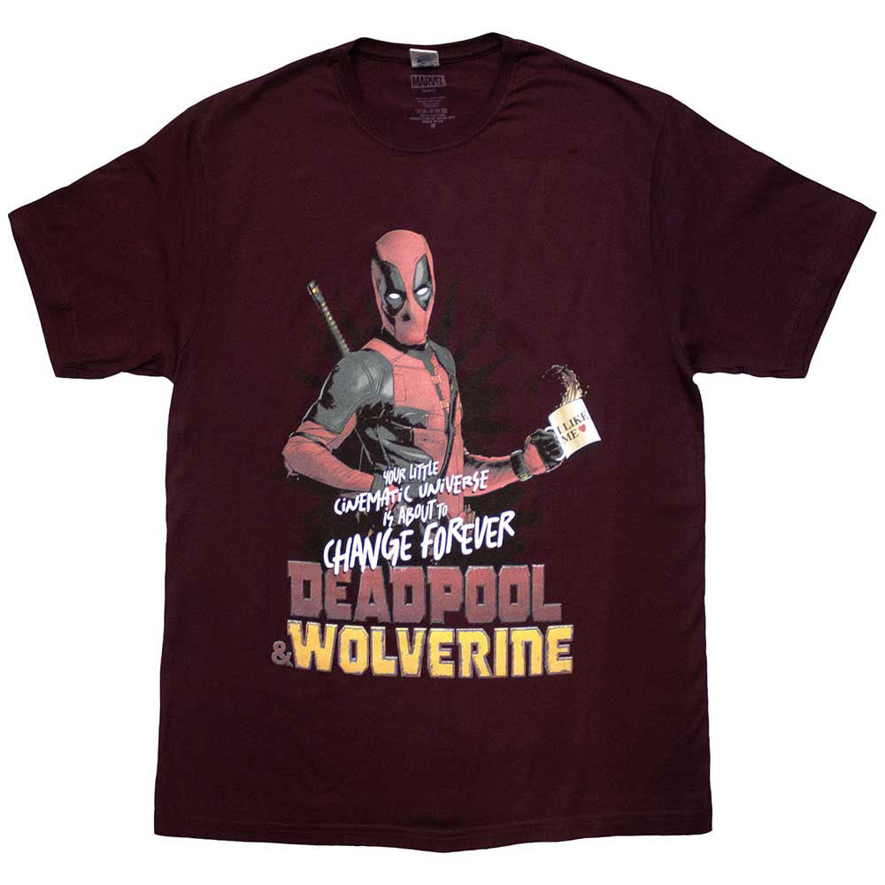 Marvel Comics Deadpool & Wolverine Change Universe T-shirt Front