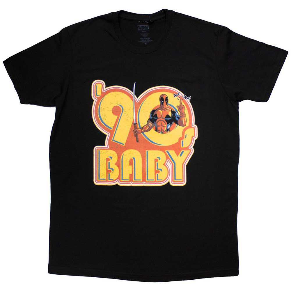 Marvel Comics Deadpool '90s Baby T-shirt Front