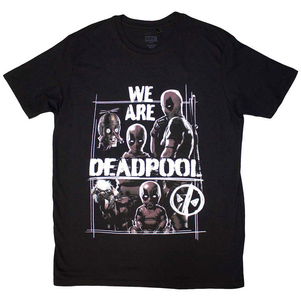Marvel Comics Deadpool We Are Deadpool T-shirt Front