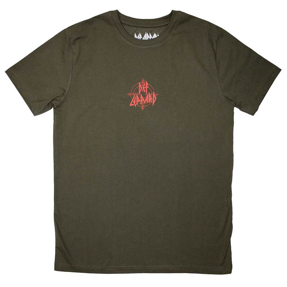 Def Leppard Mini Target Logo T-shirt Front
