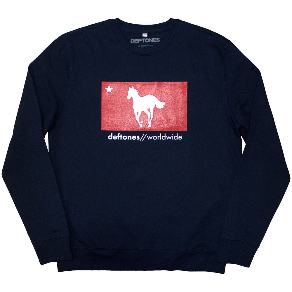Deftones Star & Pony Sweatshirt Front