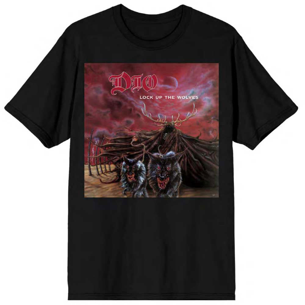 Dio Lock Up The Wolves T-shirt Front
