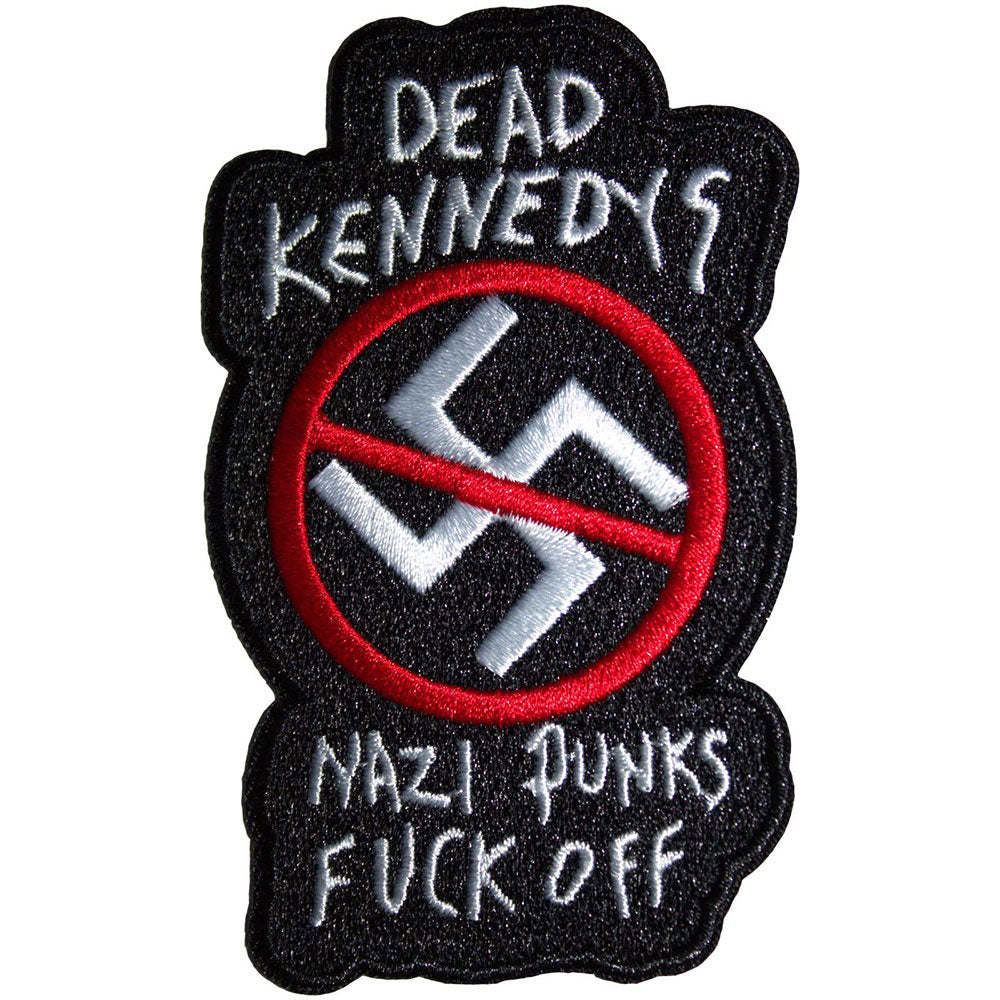 Dead Kennedys Nazi Punks Fuck Off Woven Patch Front