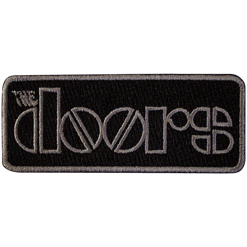 Doors Bordered Logo Woven Patch Front