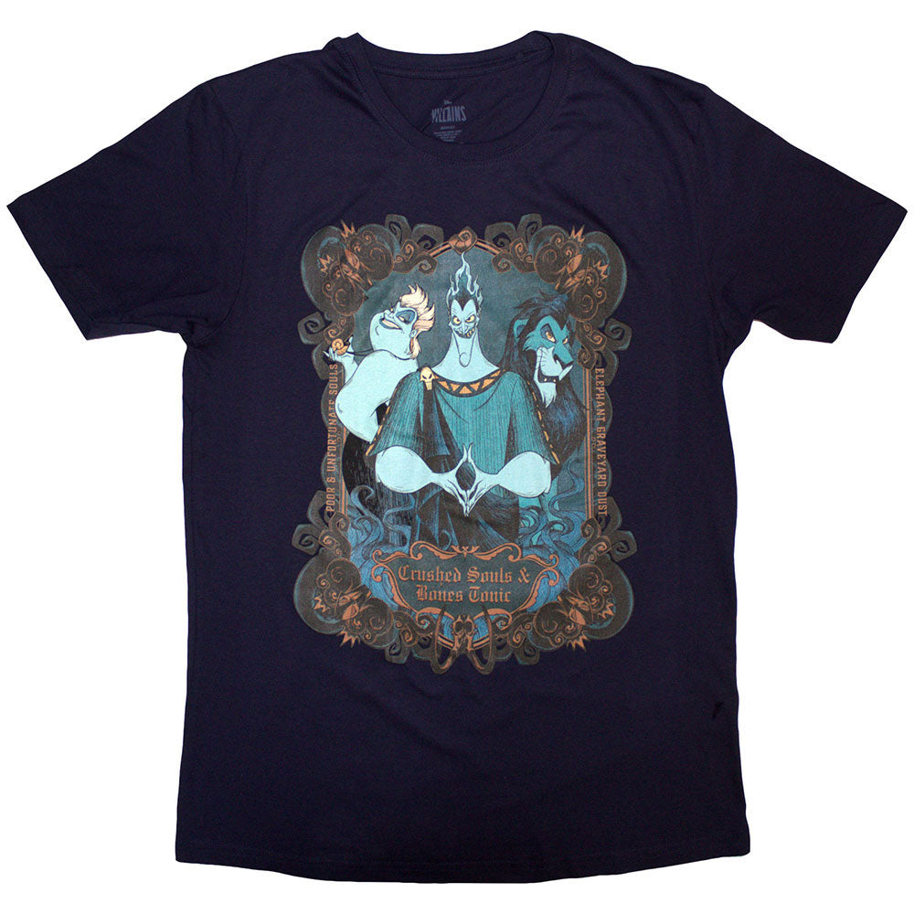 Disney Villains Crushed Souls T-shirt Front